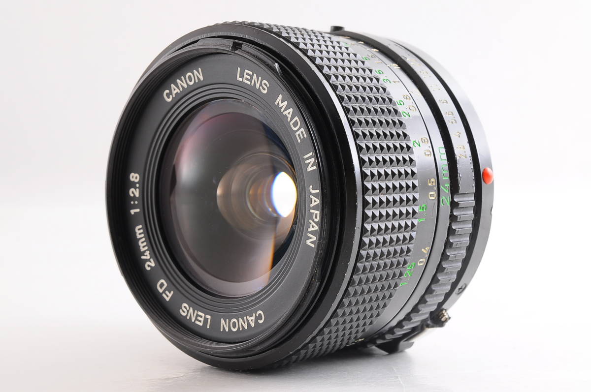 24mm FD Canon F2.8 : - New Lens Review 1:2.8 | CANON NewFD MFレンズ f