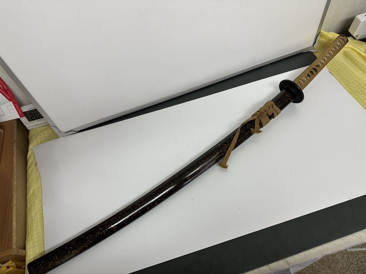 保管品 模造刀 刀 刀剣 剣 日本刀 侍 模造品 太刀 全長約104cm 小道具 