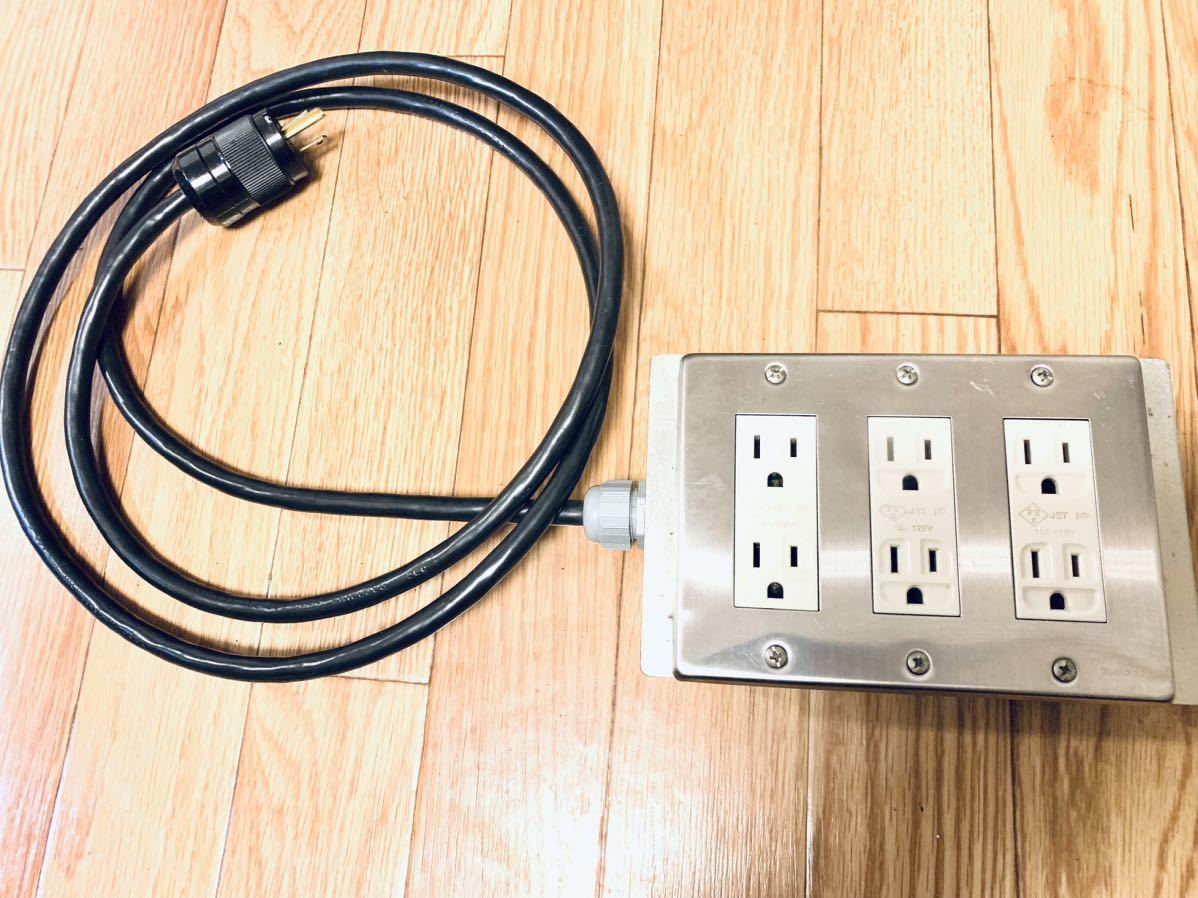 オーディオ機器 PRO CABLE 超越重鉄タップ 六個口 1.0m/プロ ケーブル 電源