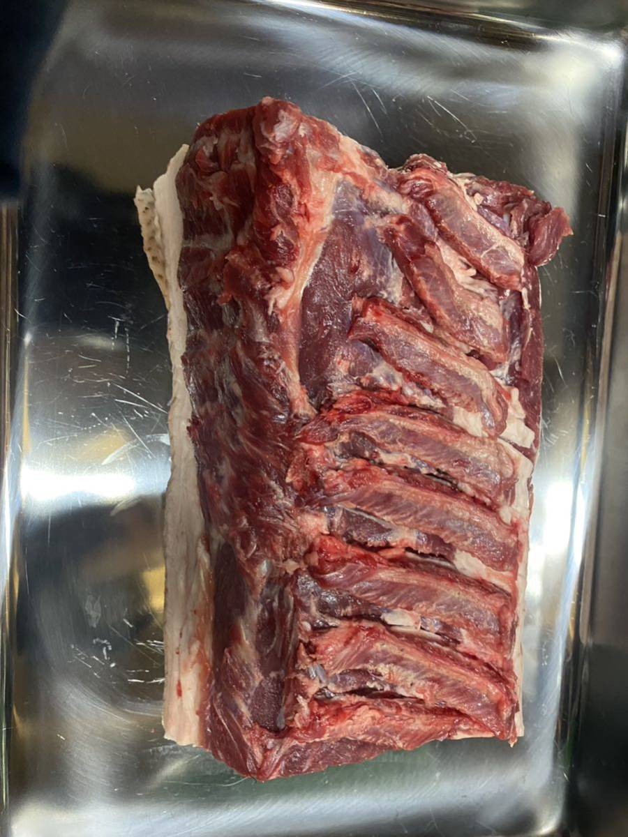 獲れたて! 猪肉 リブロース 1.5kg 冷凍品 クール便 福岡県産 1万円以上送料無料!(北海道・沖縄・離島除く)