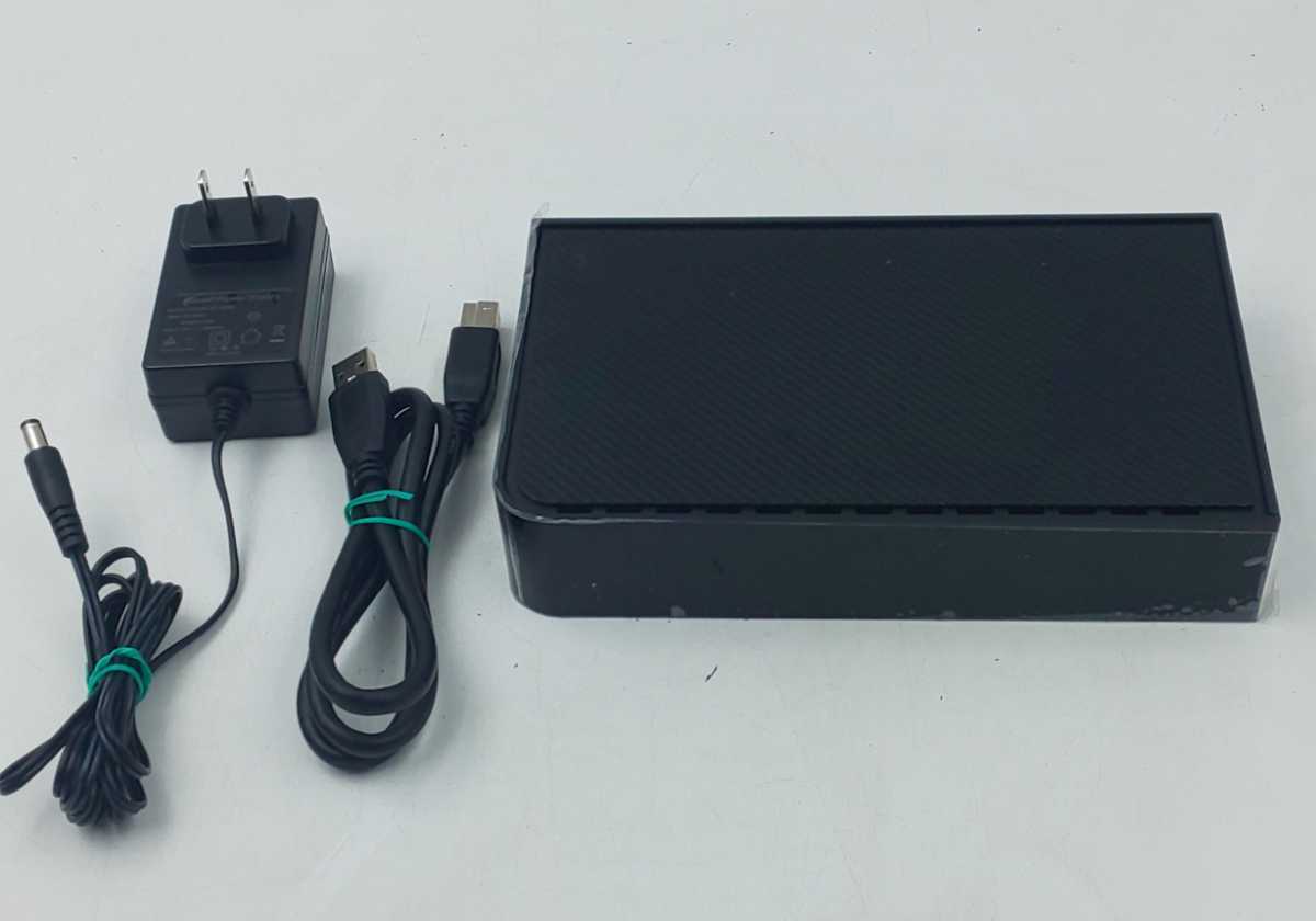 動作確認済☆外付けハードディスク　MARSHALL SHELTER EXTERNAL 3TB☆　外付けHDD　　ま4030