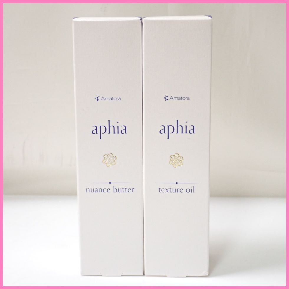 ★新品 Amatora aphia/アマトラアフィア ニュアンスバター 50g + テクスチャーオイル 50ml/ケアスタイリング/ヘアケア&0897103807