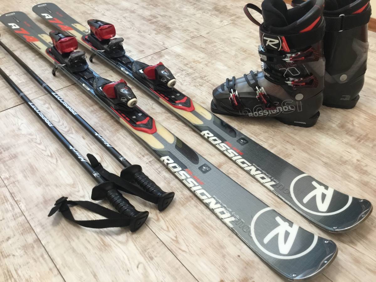 成人女性用 レディースカービングスキーセット 板146cm ブーツ24.5cm