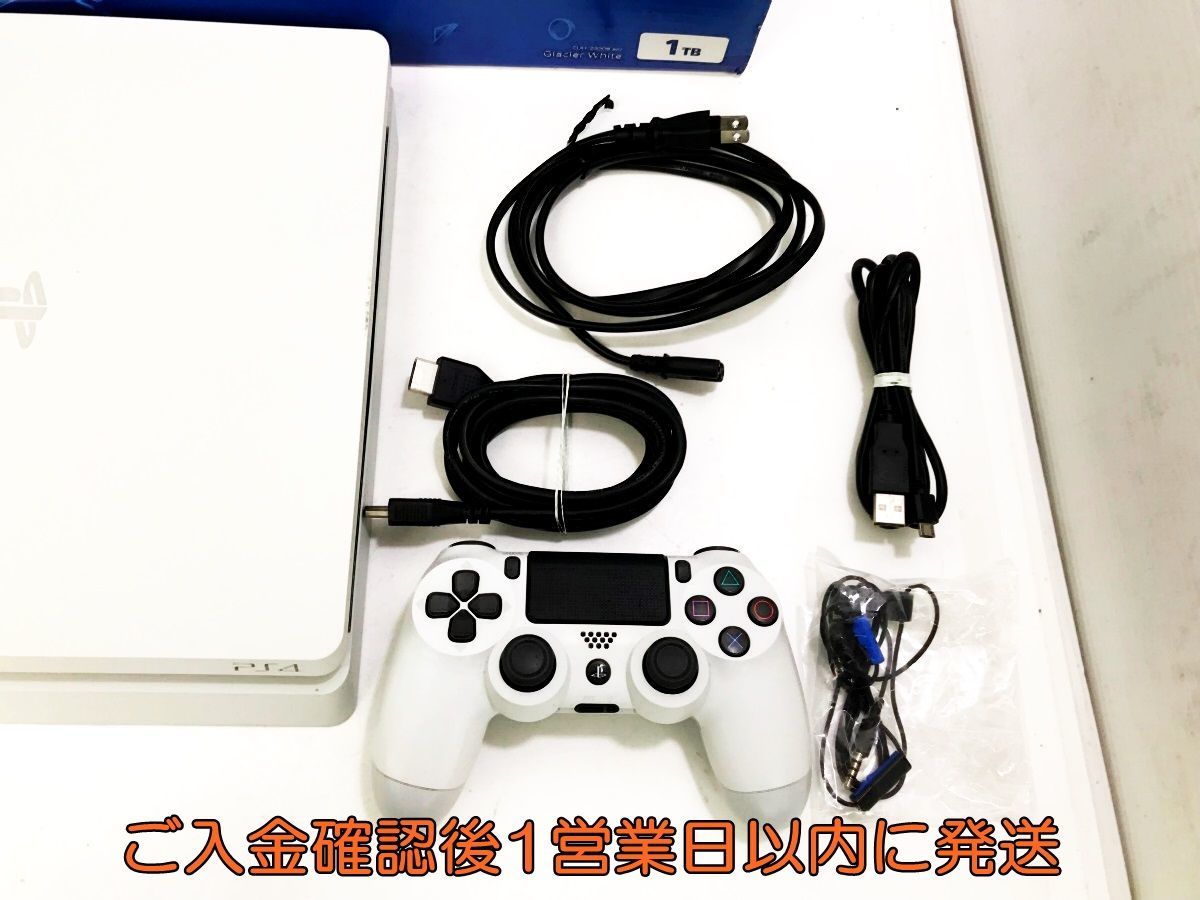 1円】PS4 本体 PlayStation 4 グレイシャー・ホワイト 1TB (CUH 