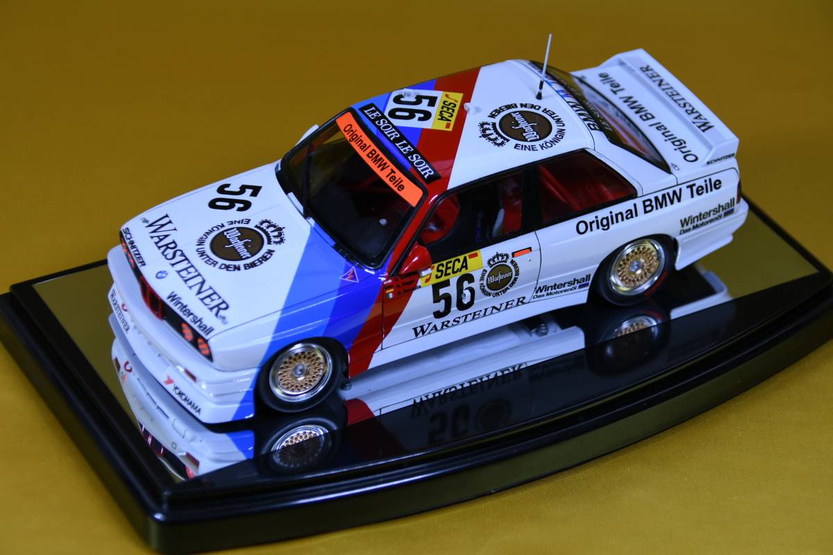 ☆インテリアに如何ですか☆ プラッツ 1/24 BMW M3 E30 グループA 88スパ24時間 Winner ワンオフ完成模型