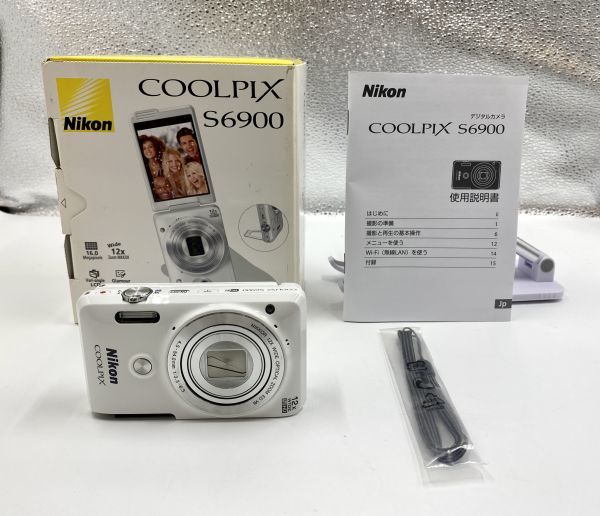 Nikon ニコン COOLPIX S6900 12倍ズーム 1602万画素 液晶モニター