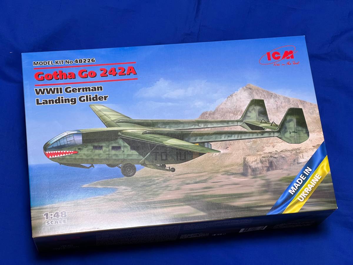 Gotha Go 242A WWII German Landing Glider 1/48 ICM 48226 Gotha Go