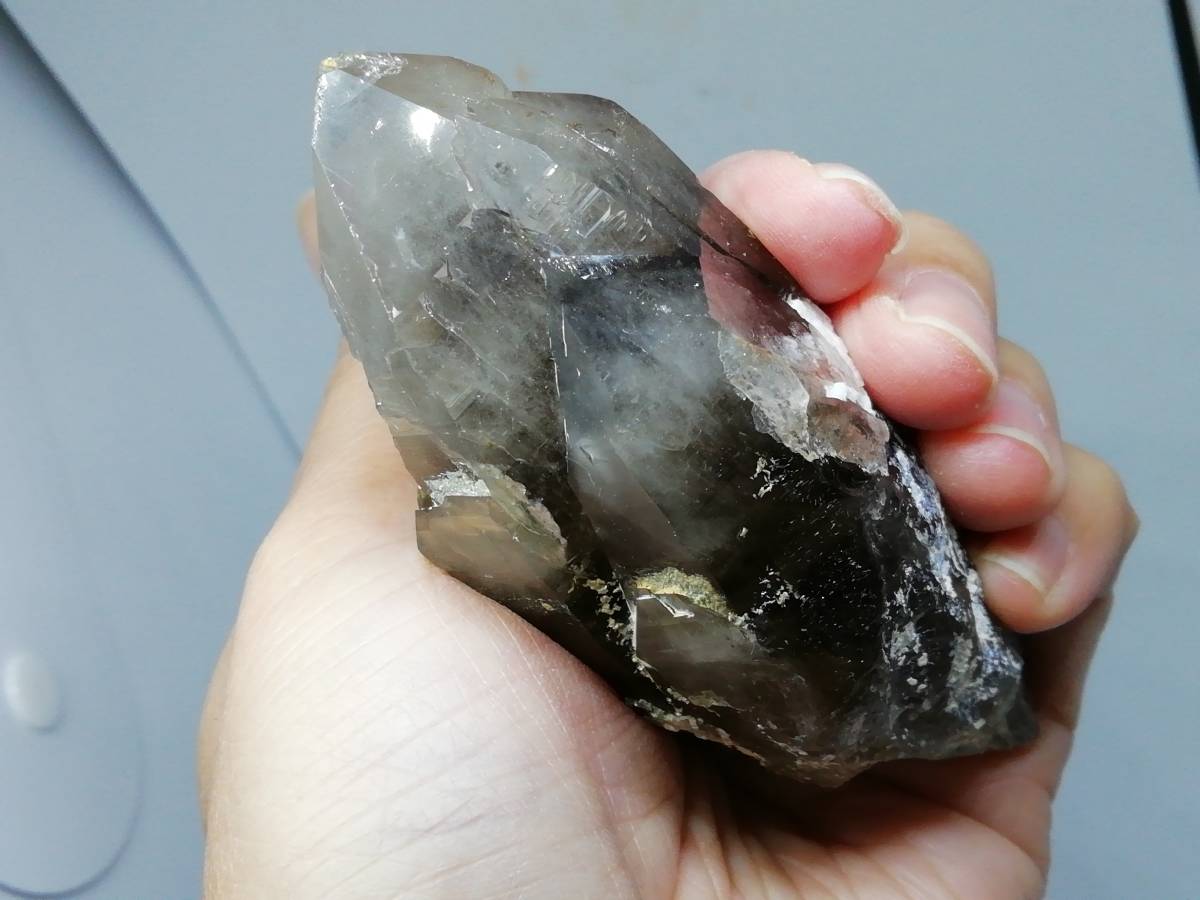 煙水晶 国産鉱物 - 岐阜県中津川市蛭川田原産煙水晶 ⁄ 大きめ 岐阜県