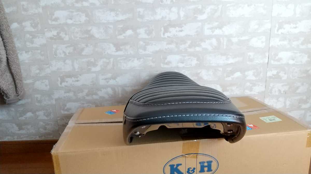 K＆H ショートダブル厚型B ステッチ SR500 SR400 中古