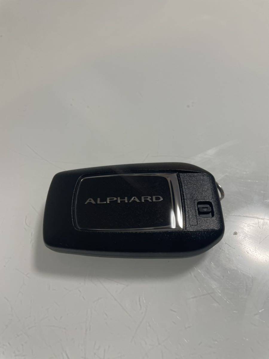 大阪ショップ TOYOTAアルファード 純正スマートキー スペアキー 鍵