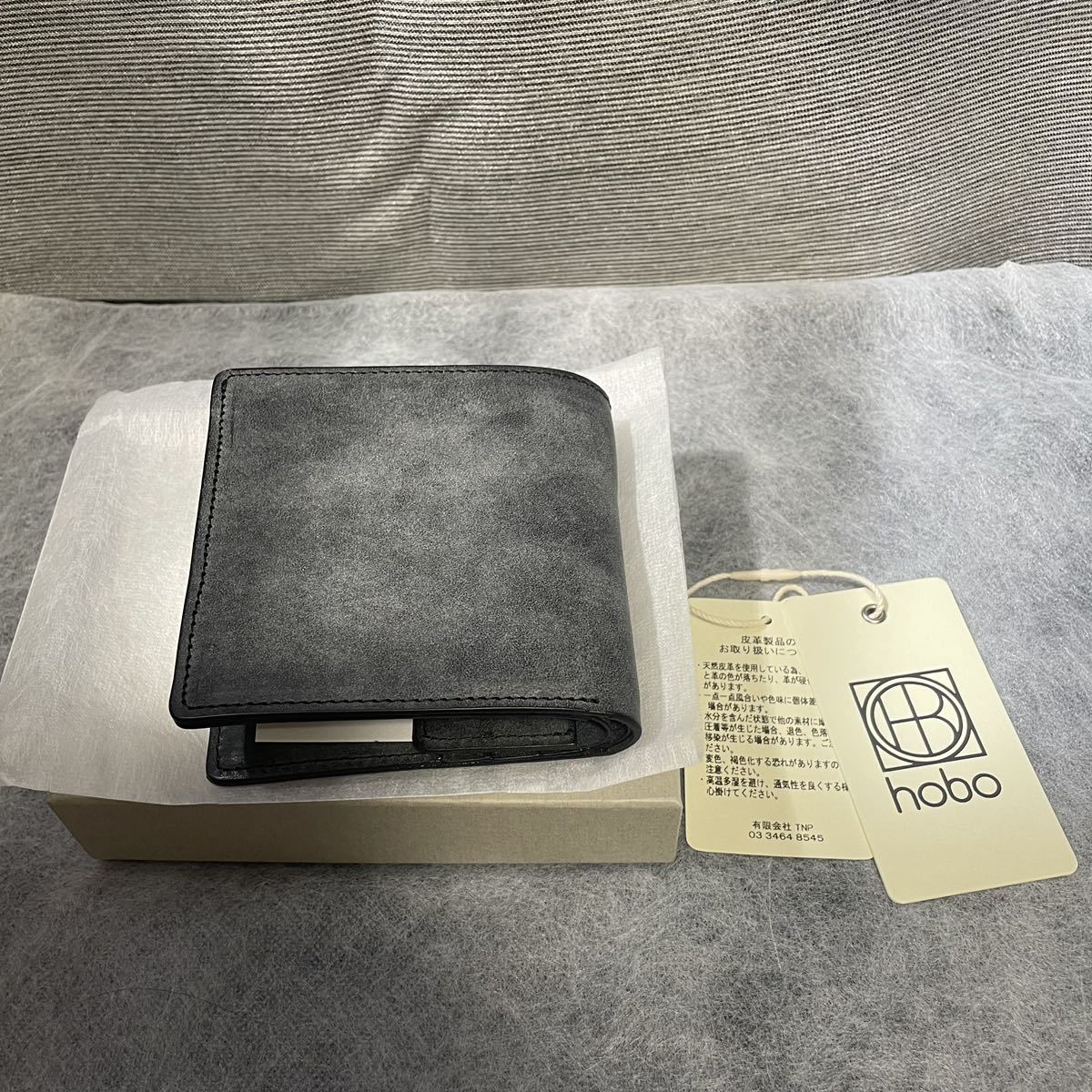 hobo / BIFOLD WALLET OILED COW LEATHER / ホーボー / ウォレット 