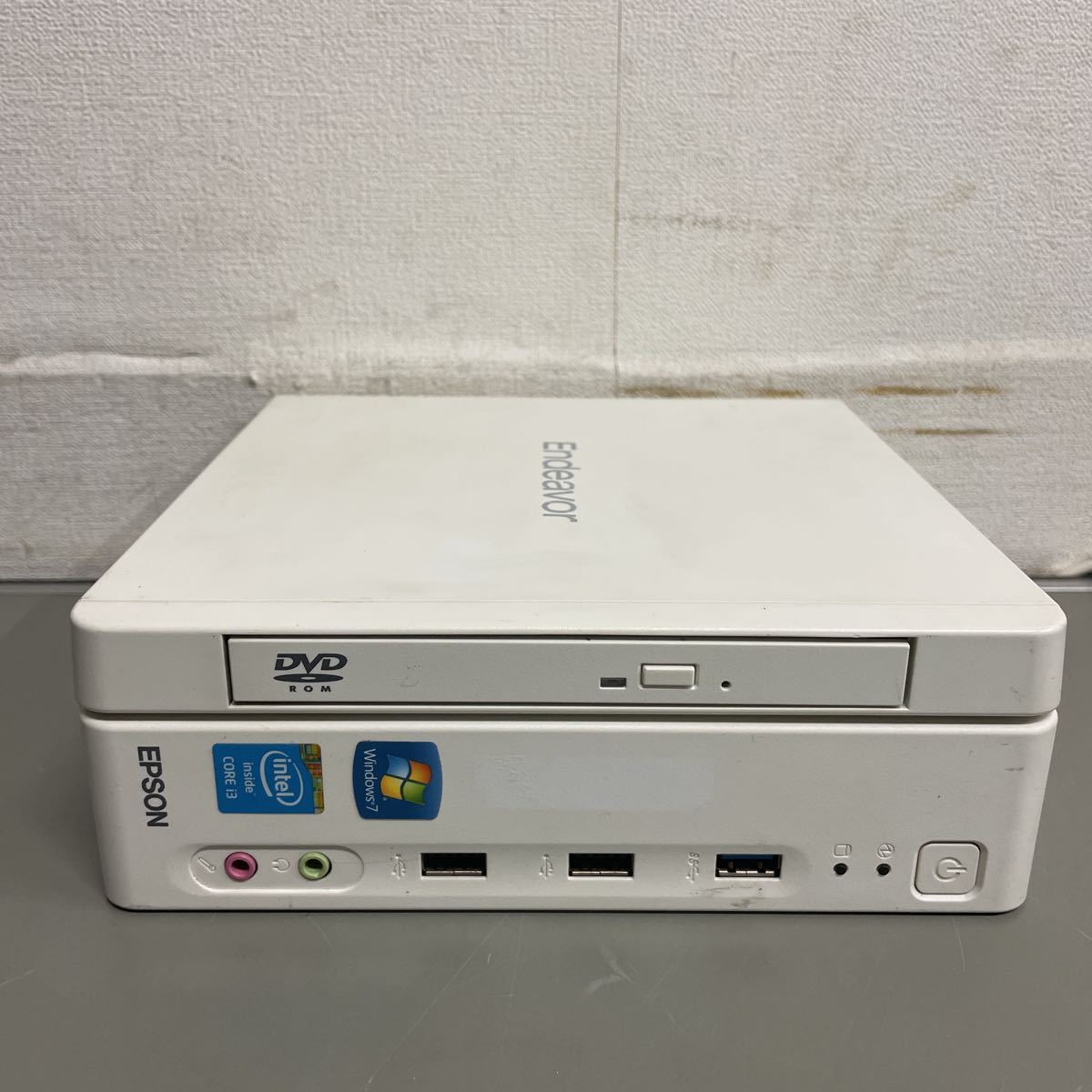 シ58 EPSON ミニパソコン Endeavor ST170E Core i3 -4000M メモリ 4GB