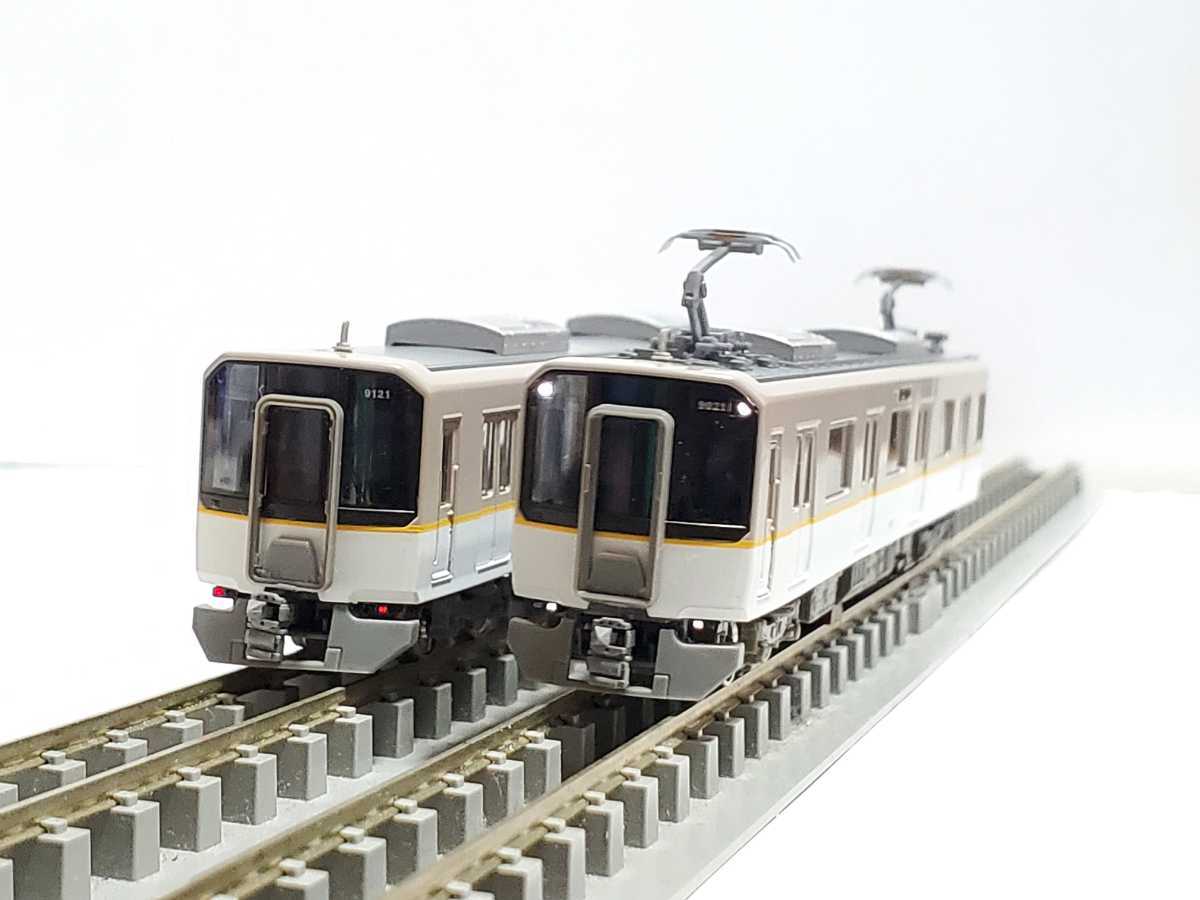  4点未使用 まとめ 近鉄9020系 シングルアームパンタグラフ車 2両セット 動力つき
