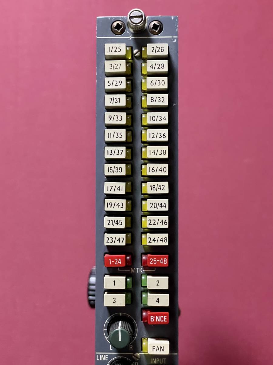 NEVE/V3！INPUT MODULE！！S/N 22363/K TYPE/86000 ジャンク