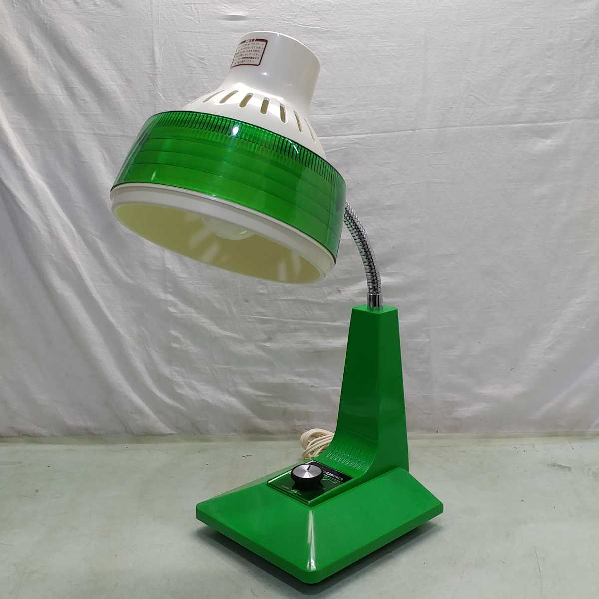 ☆状態良好☆昭和レトロ☆ 卓上スタンドライト NEC IS-6108 調光３段階 アンティーク レトロポップ ディスプレイ