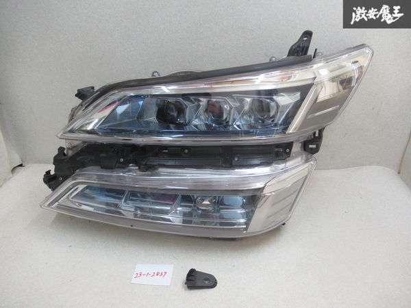 トヨタ 純正 AGH30W 30系 ヴェルファイア 後期 3眼 LED ヘッドライト 
