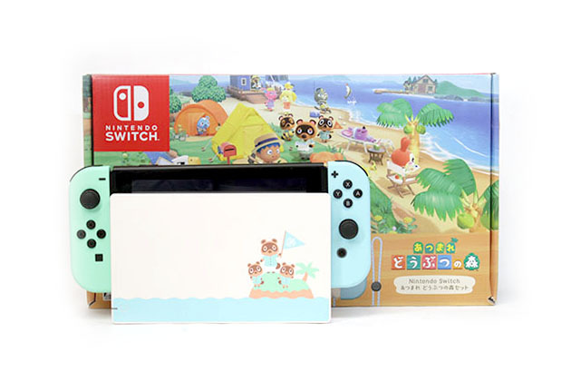 Nintendo Switch ニンテンドースイッチ 本体 あつまれどうぶつの森　(5858)