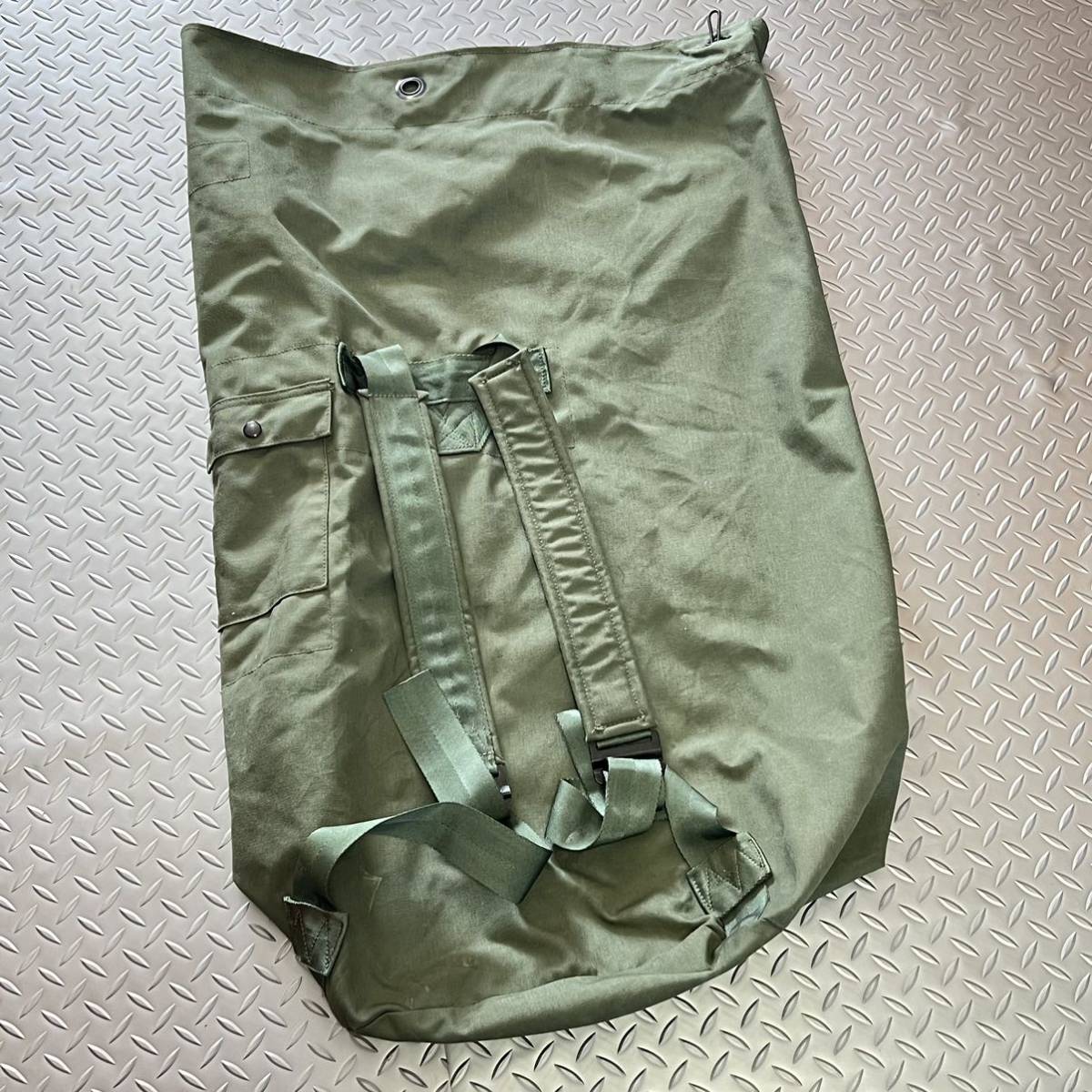 米軍放出品 実物 沖縄 ダッフルバッグ DUFFEL ナイロン 海兵隊 BAG