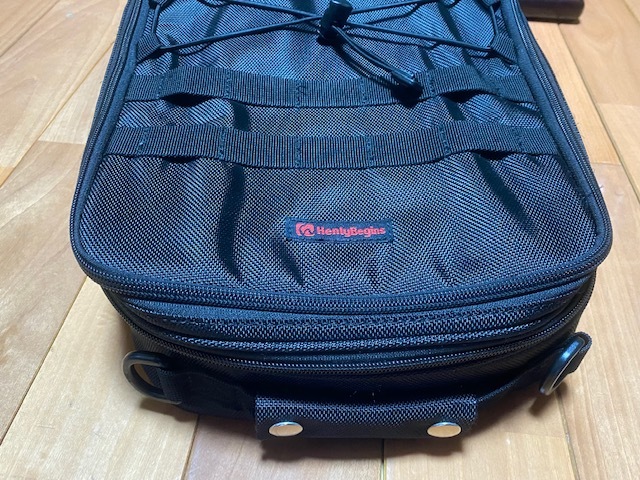 超！美品☆ デイトナ ヘンリービギンズ バイク用 シートバッグ 7～12L ブラック_4