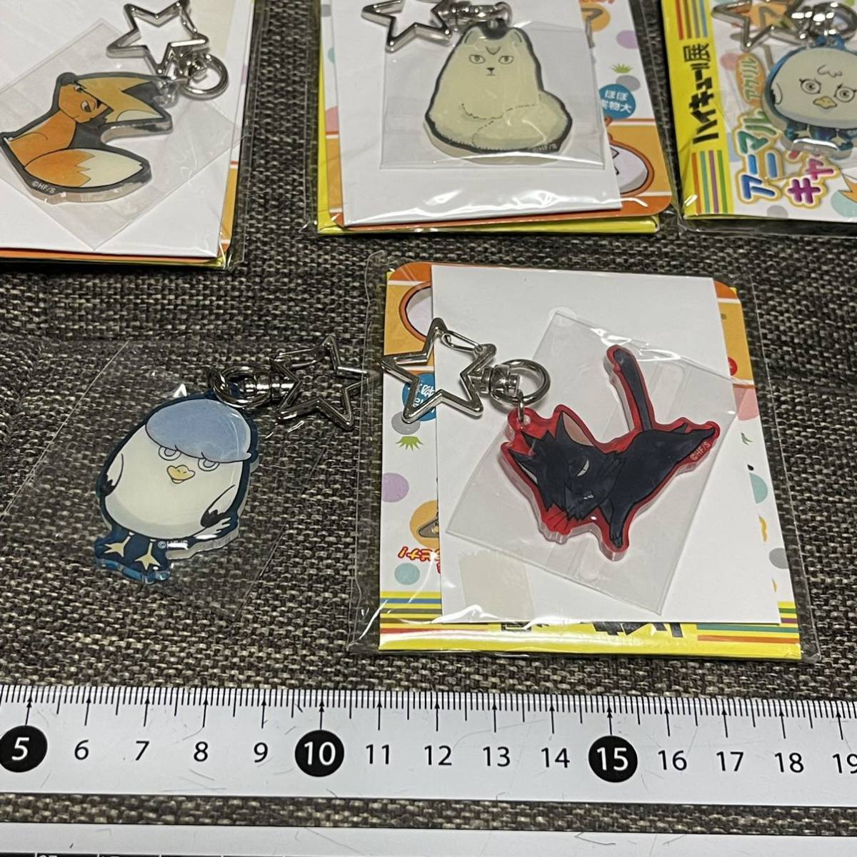 ハイキュー アニマルアクリルキャンディチャーム セット 原画展東京 