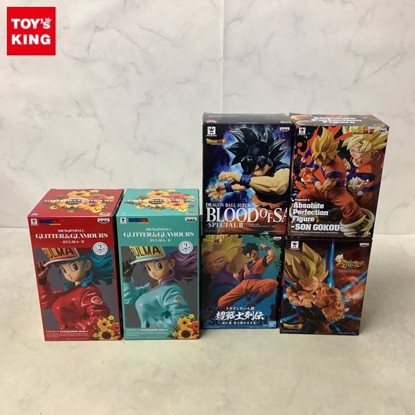 1円〜 ドラゴンボール GLITTER & GLAMOURS ブルマ BLOOD OF SAIYAN
