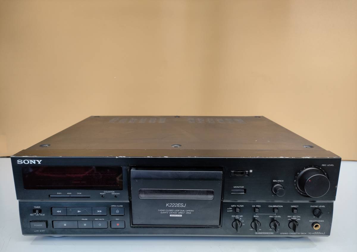 ◇s2323 ジャンク AIWA アイワ カセットデッキ EXCELIA XK-009