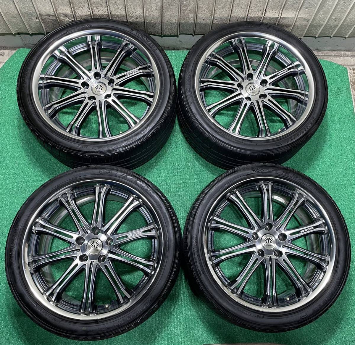 20インチ 8.5jj 30 9.5jj 臭う 30 中古 メーカー不明 4本セット