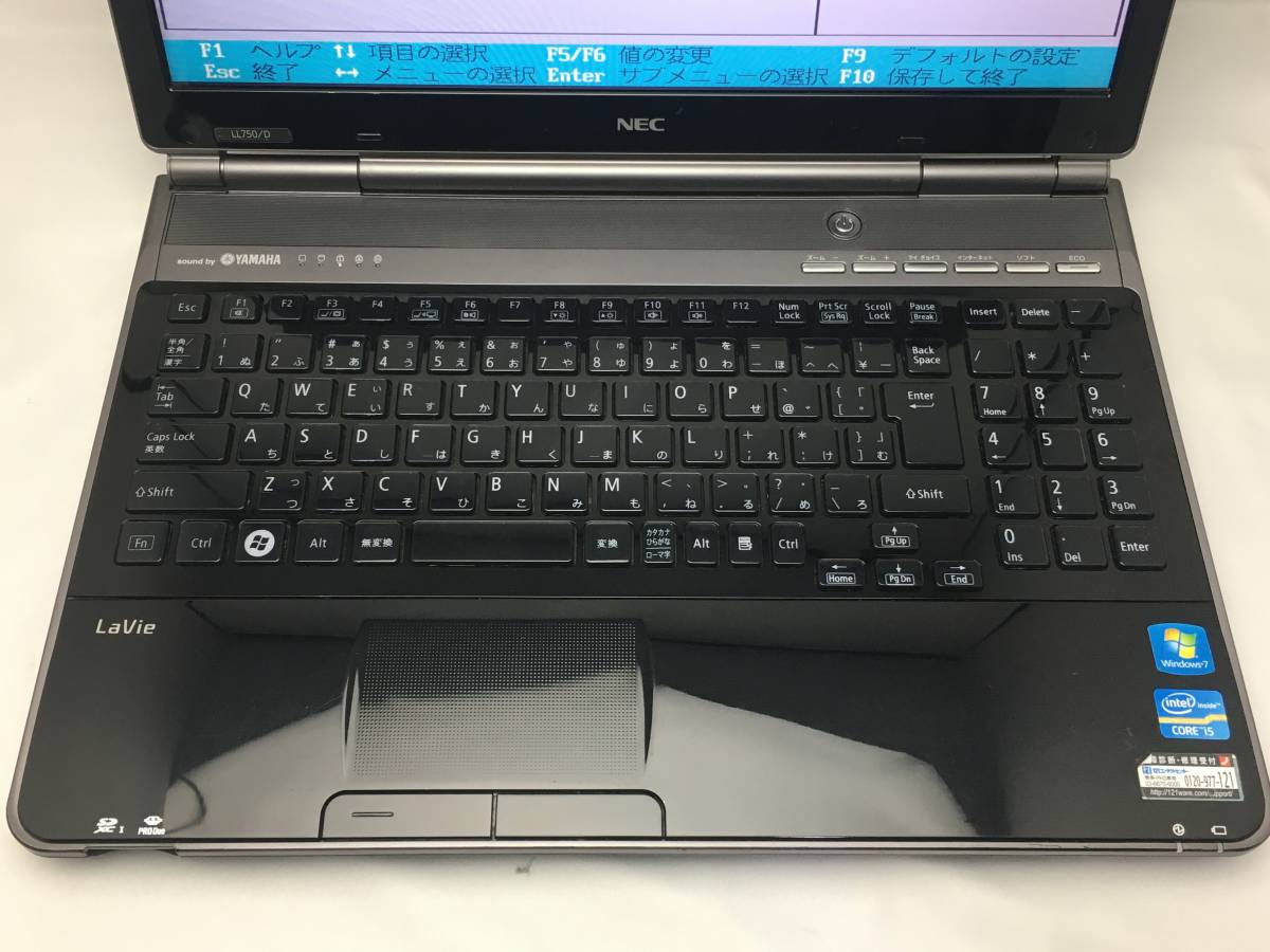 ジャンク】Core i5搭載 LaVie PC-LL750DS6B | PIOUSTEC.COM