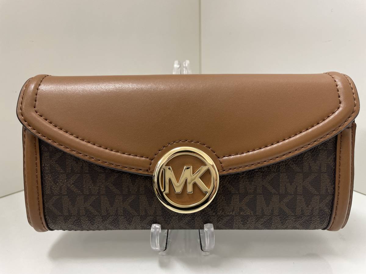 本物保証】 〓未使用展示品〓MICHAEL KORS マイケルコース 長財布 