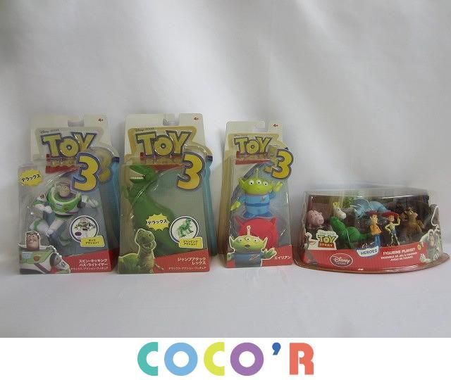 【同梱可】未開封 ディズニー バズライトイヤー リトルグリーンメン 他 フィギュア 4点 グッズセット