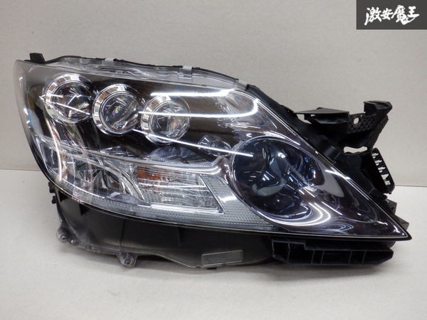 LED点灯OK!! レクサス純正 UVF45 UVF46 LS600h LS600hL 中期 ヘッド 
