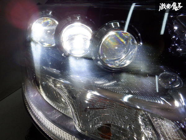 LED点灯OK!! レクサス純正 UVF45 UVF46 LS600h LS600hL 中期 ヘッド 
