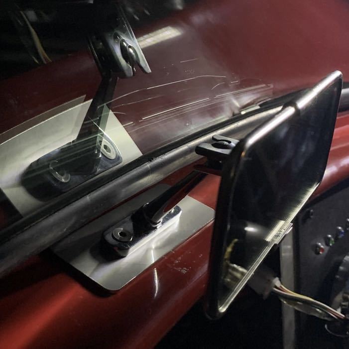 ワンオフ ローバーミニ ダッシュボードミラー 専用ステー Dashboard Rearview Mirror Attachment for Rover Mini / Classic Mini