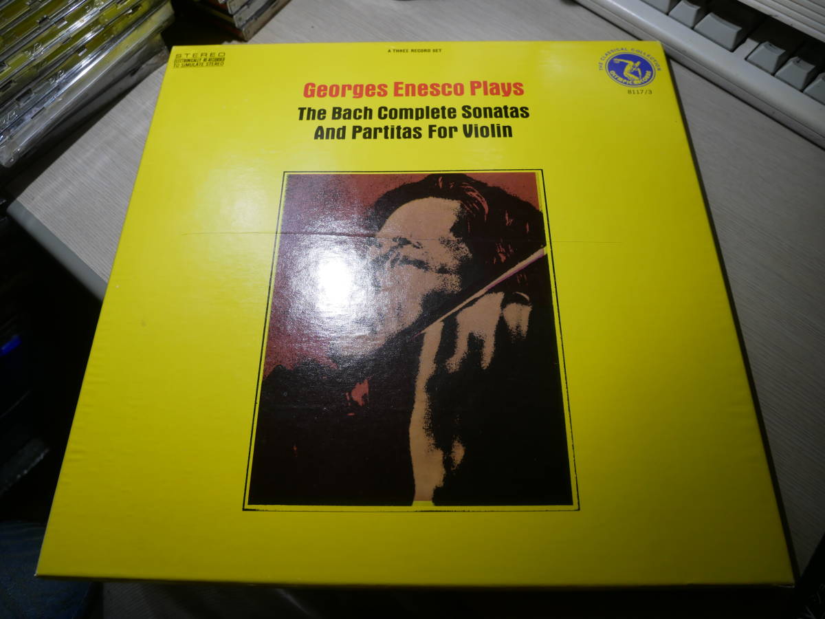レコード GEORGES ENESCO / J.S. BACH レコード