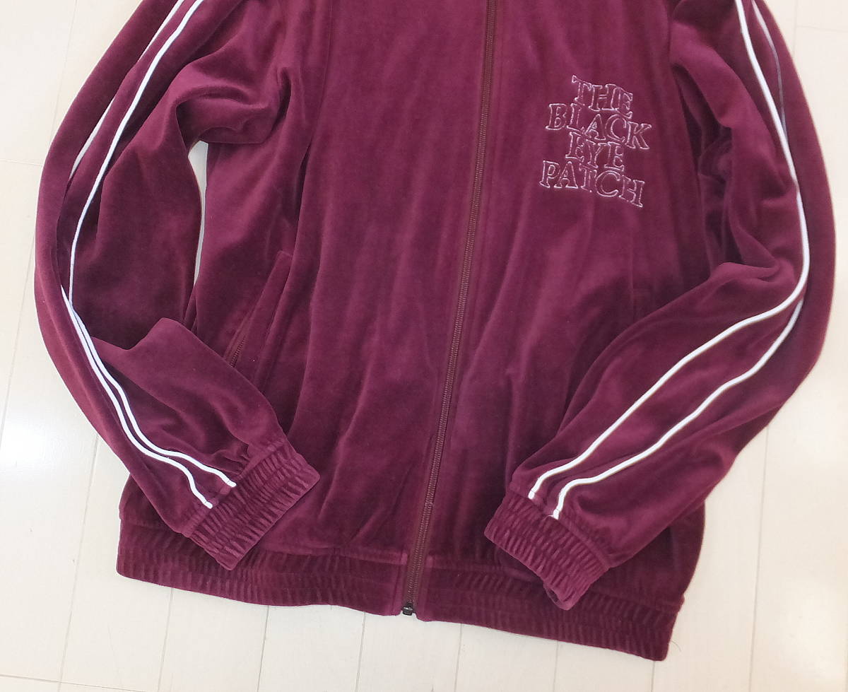 TheBlackEyePatch（ブラックアイパッチ） VELOUR JACKET ベロア  