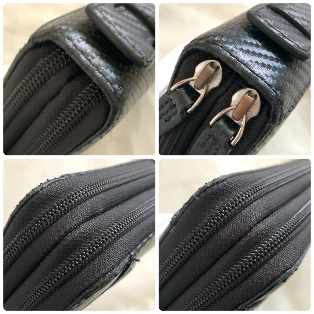 希少 トゥミ オーガナイザー トラベルケース ダブルジップ 黒 レザー メンズ 希少 トゥミ オーガナイザー トラベルケース ダブルジップ 黒 レザー