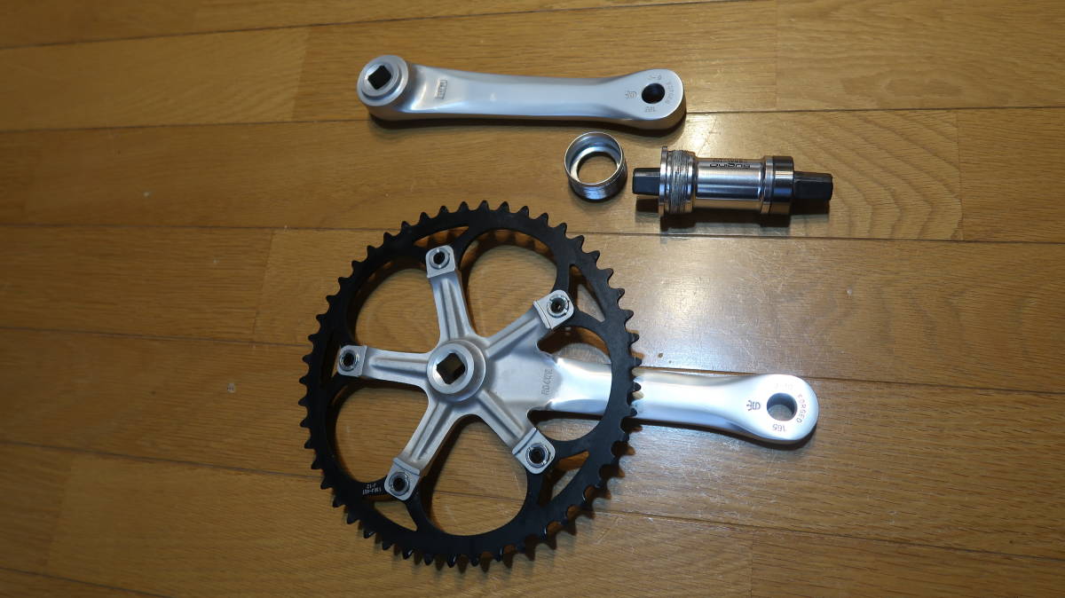 スギノ RD4 TRACK クランクチェーンリングBBセット sugino pcd130 165
