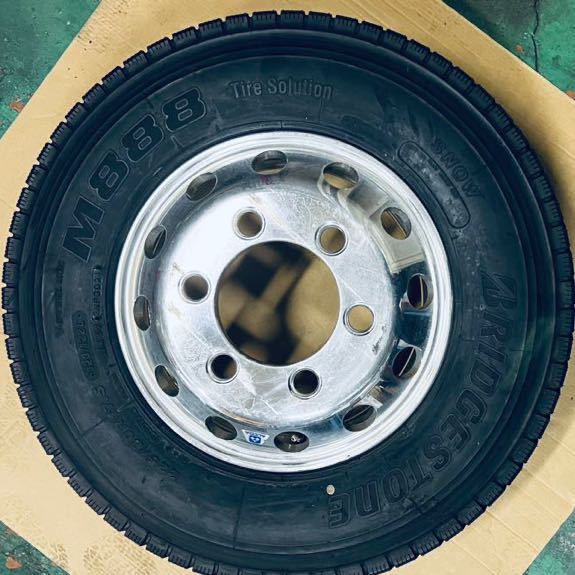アルコアTOPY製 4t車用アルミホイール 17.5×6.00 浅野孝義 様専用