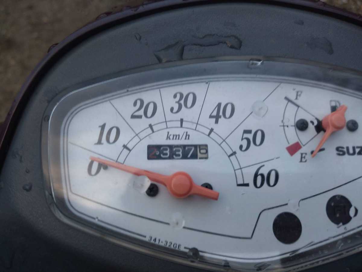 レッツ4/茶型式 CA45A 走行距離2337km スズキ 綺麗な茶色