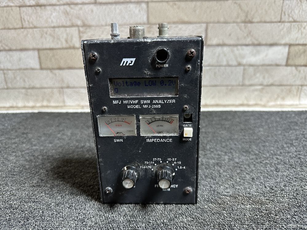 ☆MFJ-259B HF⁄VHF アンテナアナライザー MFJ-259B HF⁄VHF アンテナ 59☆