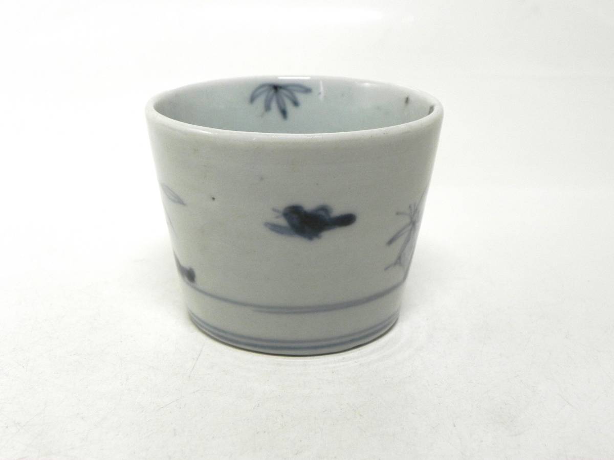 古伊万里 酒器 蕎麦猪口 蕎麦猪口の通販 江戸後期 酒盃 真古伊万里染錦 