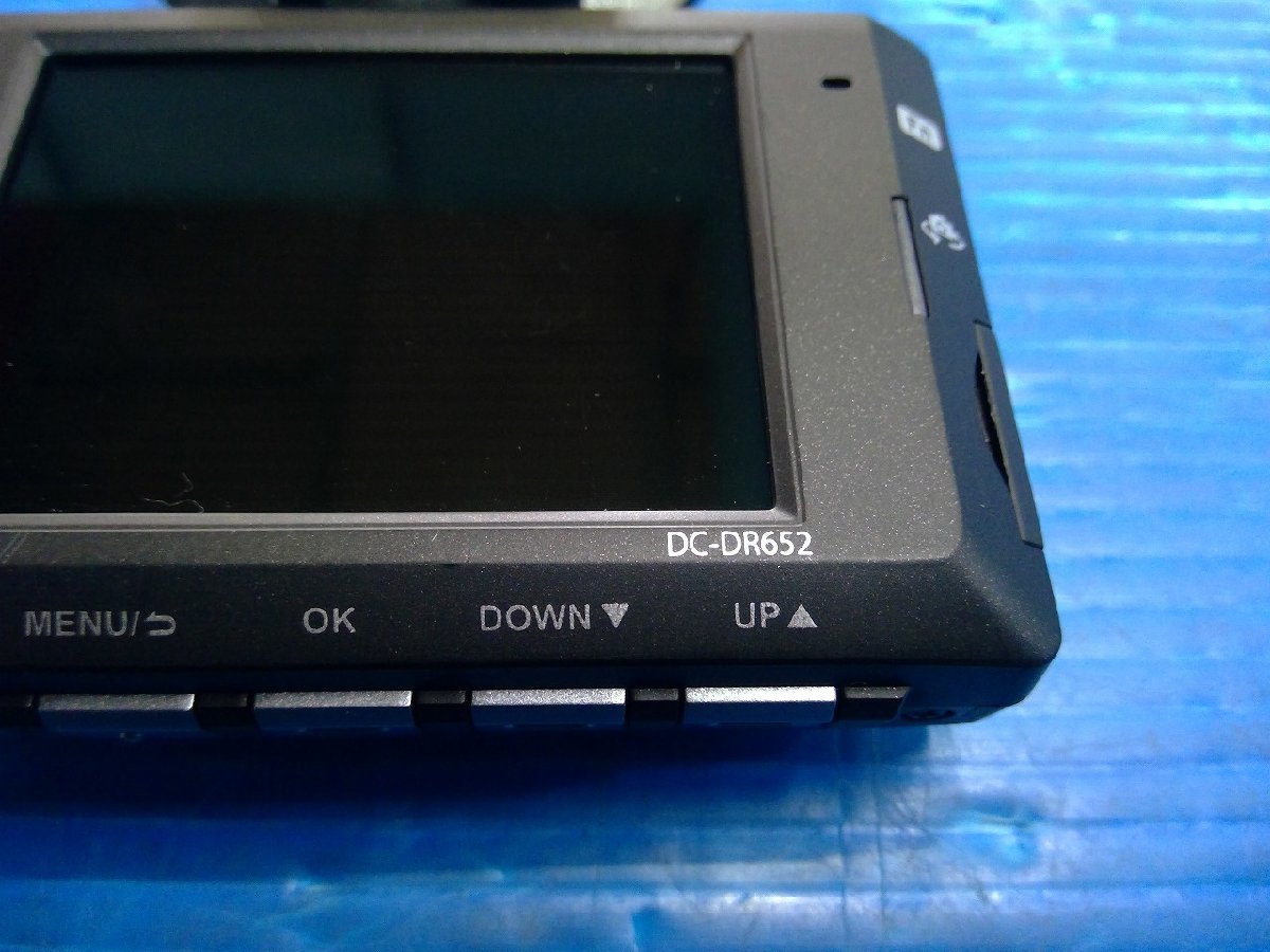 COMTEC コムテック DC-DR652 前後2カメラ ドライブレコーダー ドラレコ