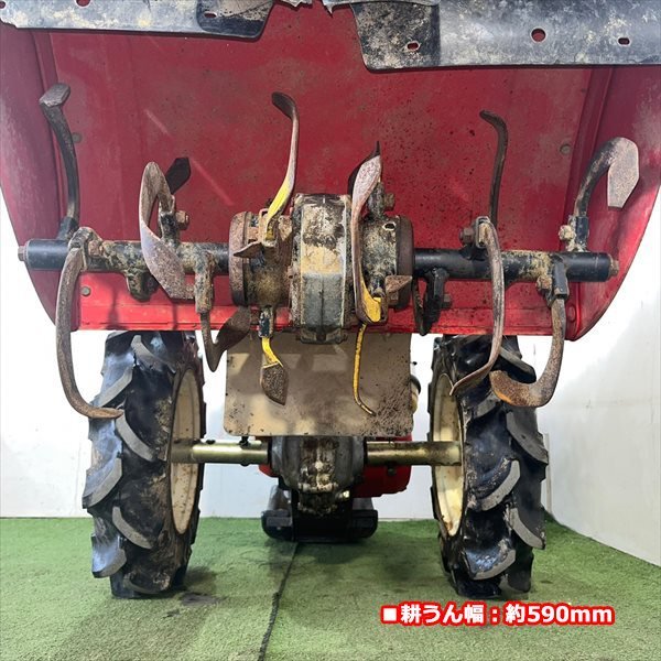 As23215 ヤンマー DK8 デカポチ 耕耘機 管理機 □逆転クロスロータリー