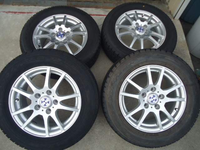 119　ウエッズ製　15インチ　ノア　5穴　グッドイヤー　195/65R15　4本セット