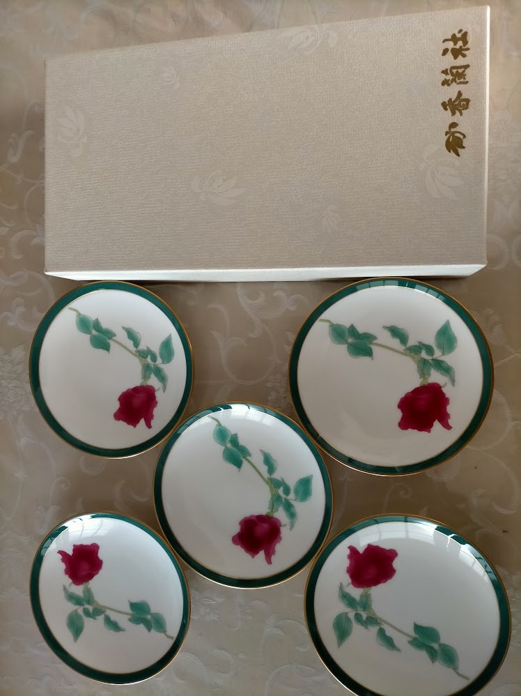 香蘭社のお皿5枚