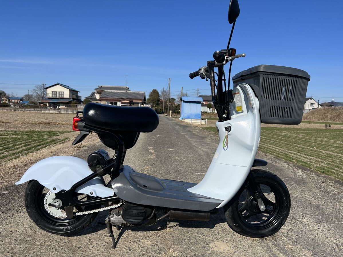 スズキSUZUKI チョイノリセル付きジャンク原付50cc cz41a
