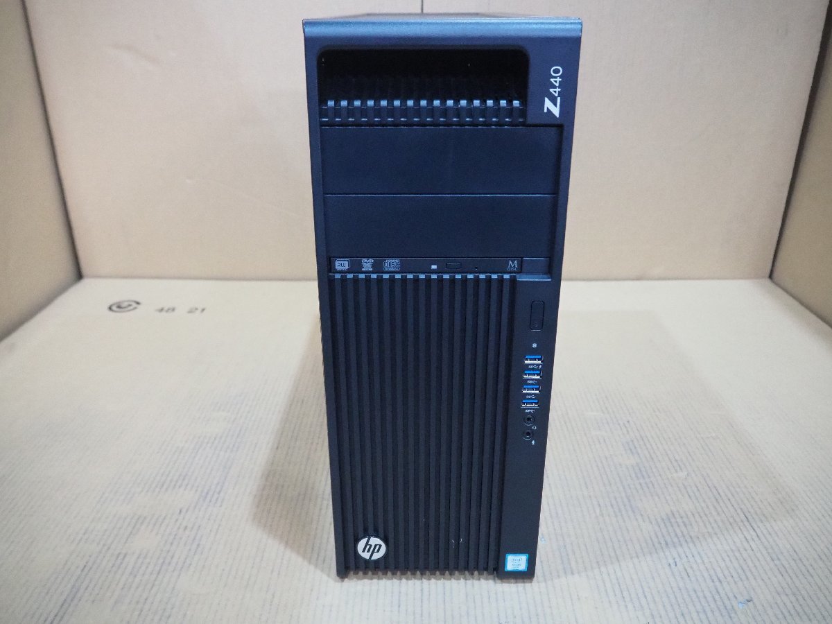 【Y3769】【Z3183】★HP☆Z440■Xeon E3-1630 V3 3.70GHz/メモリ16GB/
