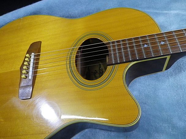 ジャンク Fender MONTARA 90年代 レアモデル エレアコ ラウンドバック