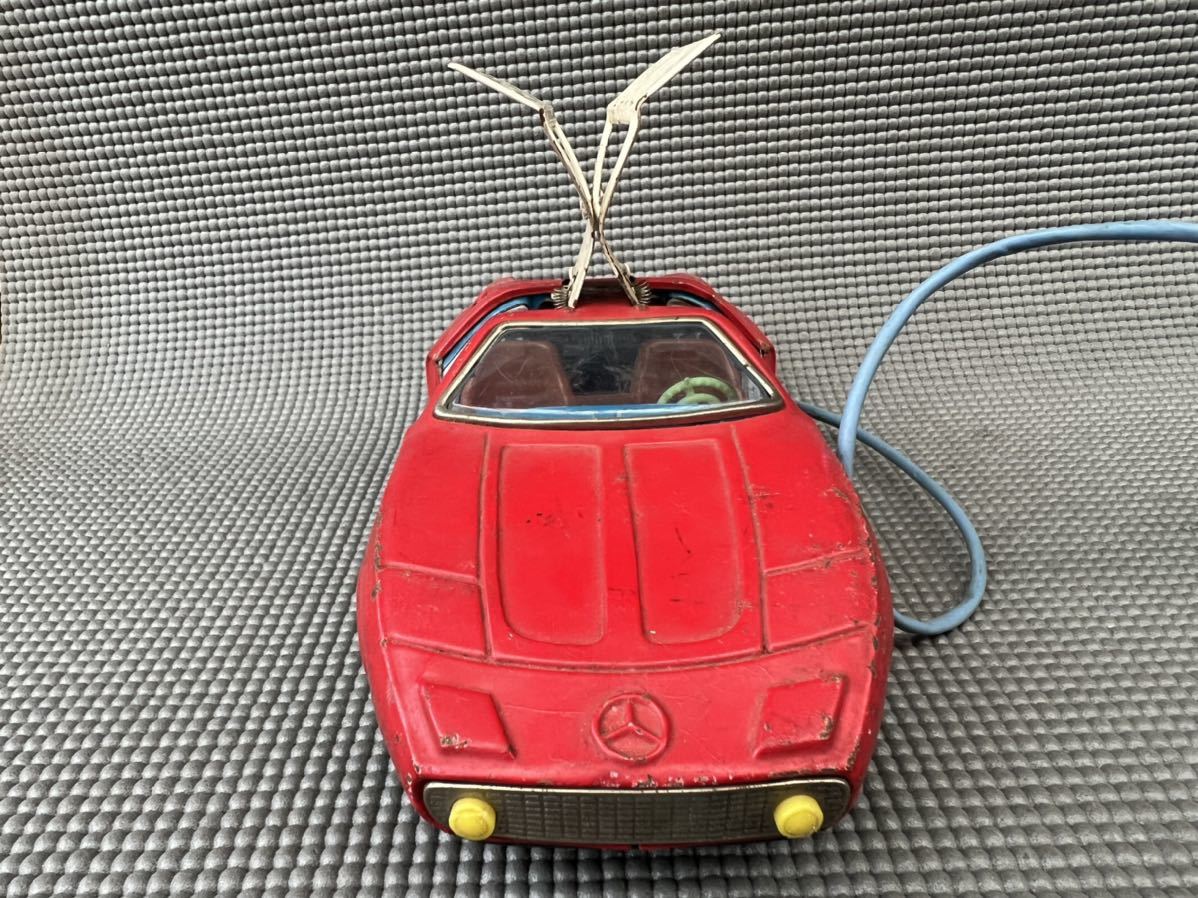 旧バンダイMercedes Benz C111メルセデス ベンツ リモコン欠ブリキ tin