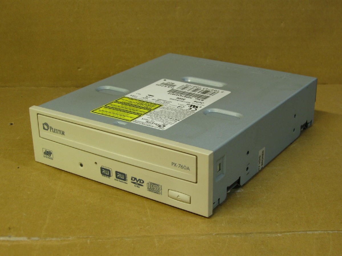 【動作確認済】PLEXTOR PX-760A 内蔵型DVDドライブ PX-760A - Plextor CD⁄DVD Rewritable Drive CD-RW DVD-RW メルカリ